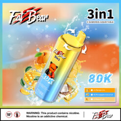 AIM FATPRO 22000 Puffs Disposable Vape – 28ml, 600mAh, Type-C Rechargeable, LED Display, Mesh Coil1