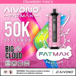 AIM Fatmax 50000 Puffs Disposable Vape – Rechargeable, Mesh Coil, Type-C, LED Display1