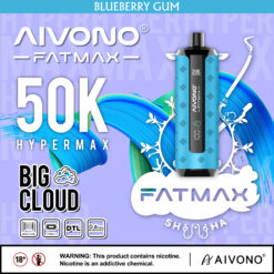 AIM Fatmax 50000 Puffs Disposable Vape – Rechargeable, Mesh Coil, Type-C, LED Display1