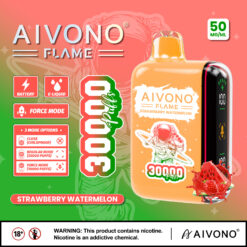 AIM Flame 30000 Puffs Disposable Vape – 25ml, 650mAh Rechargeable, 1.2Ω Dual Mesh Coil, Type-C, LED Display