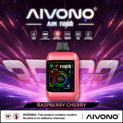 AIM Flash 35000 Puffs Disposable Vape – 28ml E-liquid, 650mAh Rechargeable, Dual Mesh 1.0Ω, Type-C, LED Display1