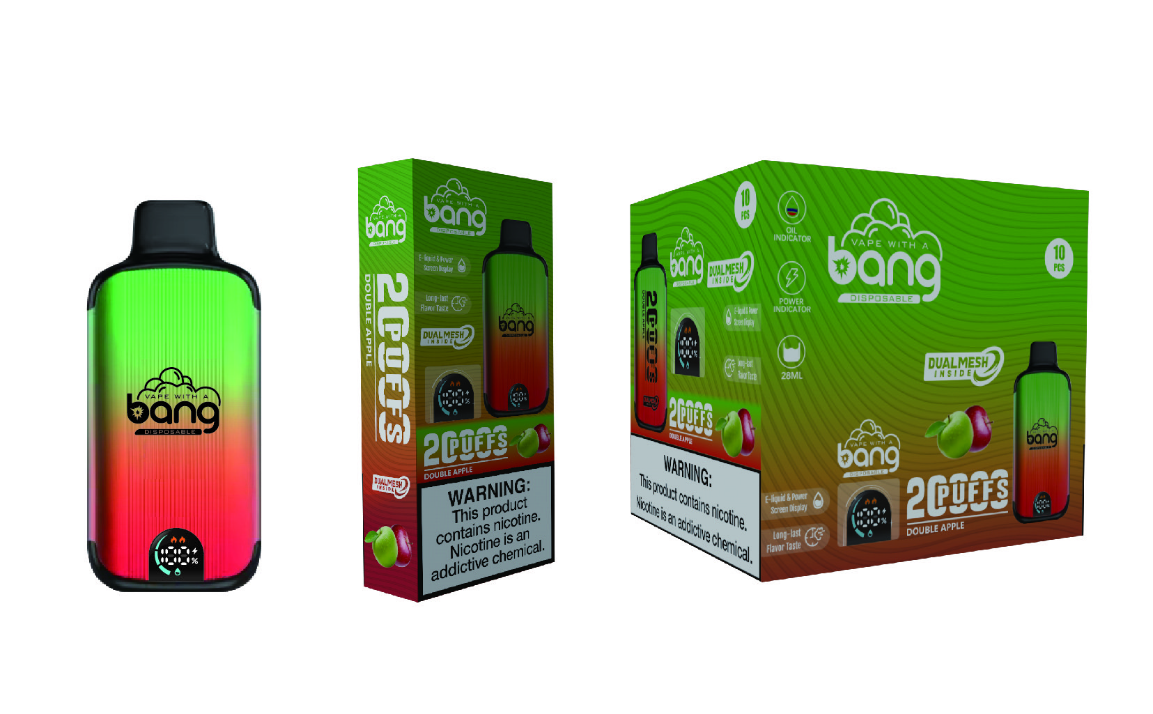 BANG 20000 Disposable Vape Buy | 20000 Puffs, Type-C, Rechargeable, Dual Mesh Coil1