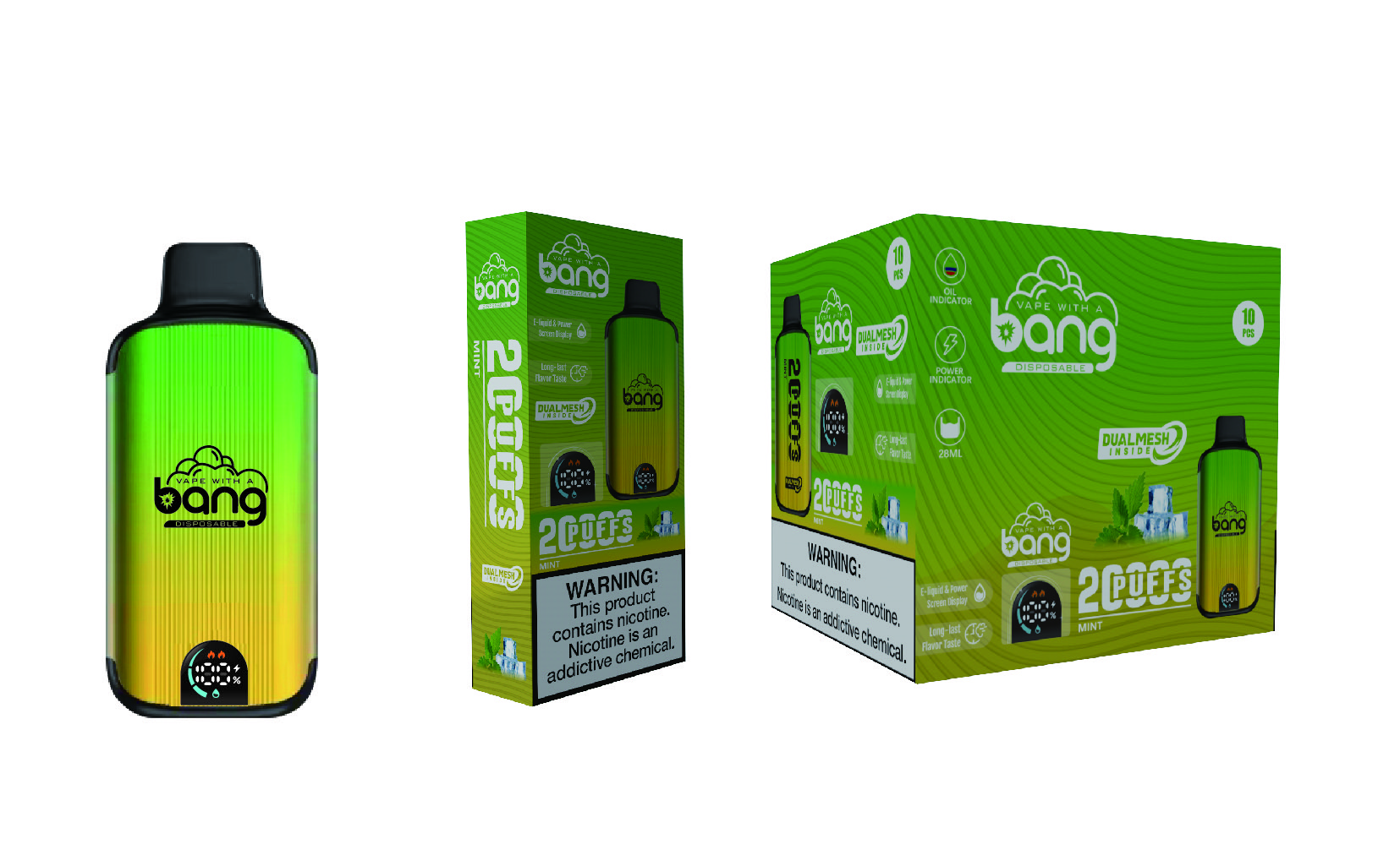 BANG 20000 Disposable Vape Buy | 20000 Puffs, Type-C, Rechargeable, Dual Mesh Coil1