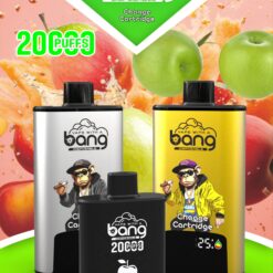 BANG 20000 Puffs Disposable Vape – 20ml, Type-C, 550mAh, Compact & Lightweight Design1