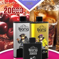 BANG 20000 Puffs Disposable Vape – 20ml, Type-C, 550mAh, Compact & Lightweight Design1