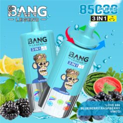 BANG 85000 Puffs Disposable Vape – 3-in-1 Adjustable Flavors, 850mAh, Type-C, Mesh Coil1