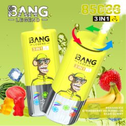 BANG 85000 Puffs Disposable Vape – 3-in-1 Adjustable Flavors, 850mAh, Type-C, Mesh Coil1