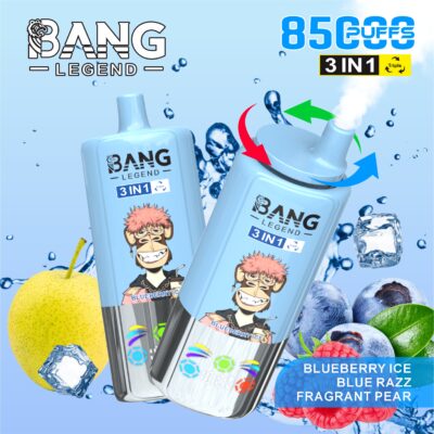 BANG 85000 Puffs Disposable Vape – 3-in-1 Adjustable Flavors, 850mAh, Type-C, Mesh Coil1