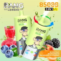 BANG 85000 Puffs Disposable Vape – 3-in-1 Adjustable Flavors, 850mAh, Type-C, Mesh Coil1
