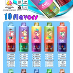 BANG BLAZE 100000 Puffs Disposable Vape – 10 Flavors in One, 850mAh, Type-C, Mesh Coil1