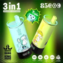 BANG KING 85000 Puffs Disposable Vape – 3-in-1, 63ml, Type-C, Mesh Coil, 600mAh Battery1