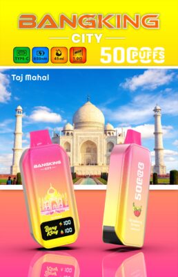 BANG KING CITY 50000 Puffs Disposable Vape – 45ml, Type-C Charging, 650mAh, 0–5% Nicotine, 12 Flavors1