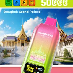 BANG KING CITY 50000 Puffs Disposable Vape – 45ml, Type-C Charging, 650mAh, 0–5% Nicotine, 12 Flavors1