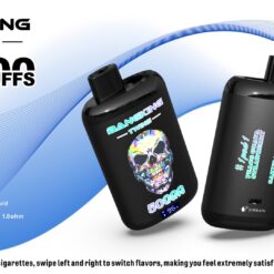 BANG KING TWINS 50000 Puffs Vape – Dual Mesh Coil, Type-C, 12 Flavors, 650mAh Battery1