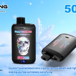 BANG KING TWINS 50000 Puffs Vape – Dual Mesh Coil, Type-C, 12 Flavors, 650mAh Battery1