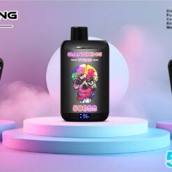 BANG KING TWINS 50000 Puffs Vape – Dual Mesh Coil, Type-C, 12 Flavors, 650mAh Battery1
