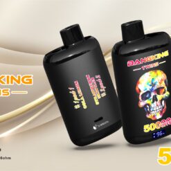 BANG KING TWINS 50000 Puffs Vape – Dual Mesh Coil, Type-C, 12 Flavors, 650mAh Battery1