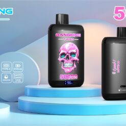 BANG KING TWINS 50000 Puffs Vape – Dual Mesh Coil, Type-C, 12 Flavors, 650mAh Battery1
