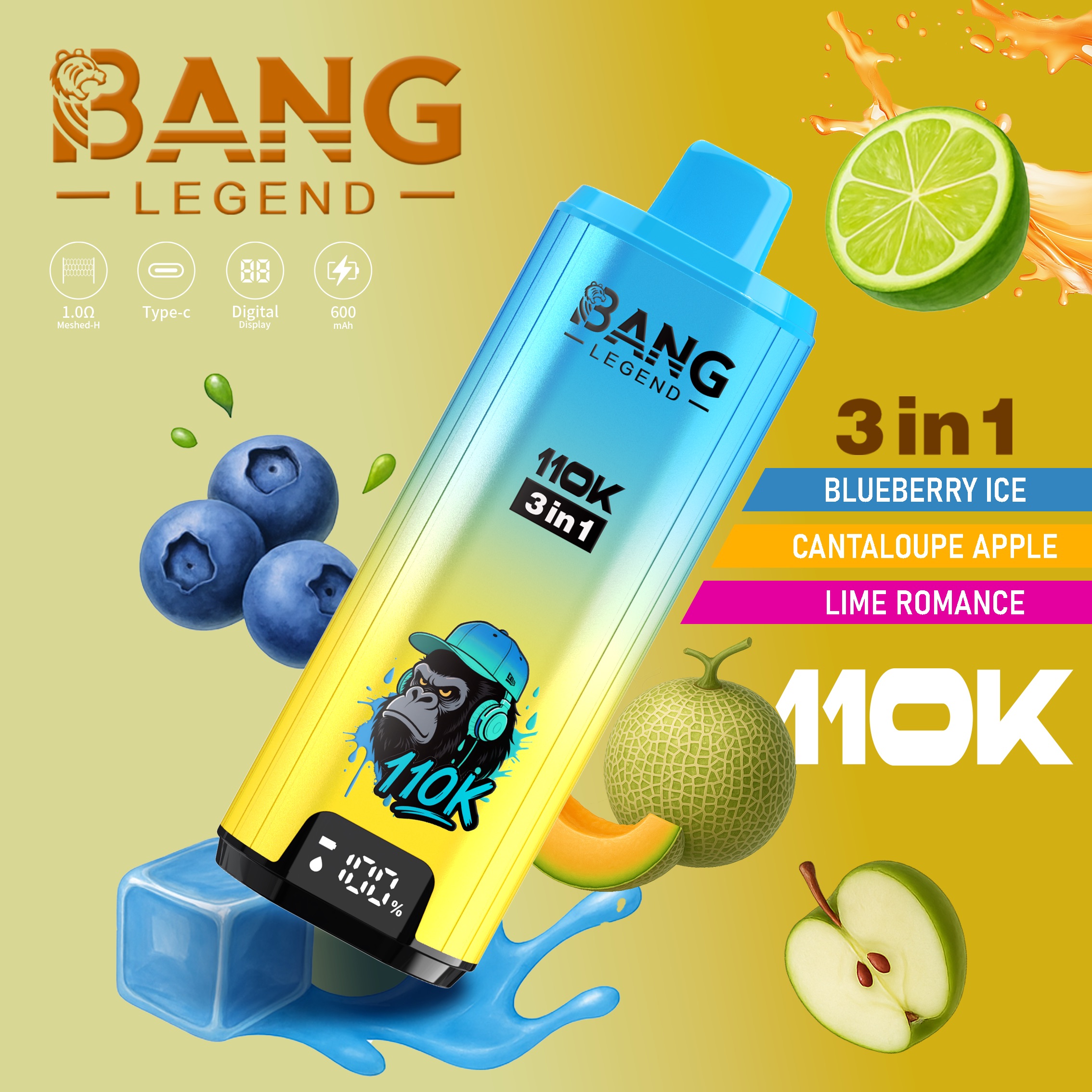 BANG LEGEND 110000 Puffs Disposable Vape7