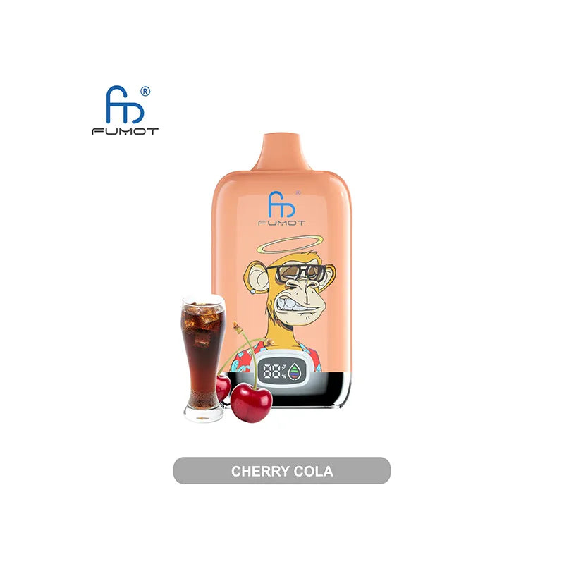 FUMOT Digital Box 12000 Puffs Disposable Vape – 20ml, 550mAh Rechargeable, Mesh Coil 0.8Ω
