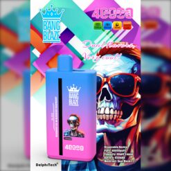 BANGBLAZE 40000 Puffs Disposable Vape BK40S – 40mL, 650mAh, 1.2Ω Mesh Coil, Type-C Rechargeable