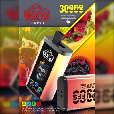Bang 30000 Puffs Disposable Vape – 36ml, 550mAh, Type-C Rechargeable