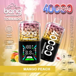 Bang Tornado 40000 Puffs Disposable Vape – 40ml, 850mAh, Type-C, Mesh Coil