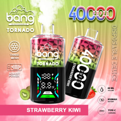 Bang Tornado 40000 Puffs Disposable Vape – 40ml, 850mAh, Type-C, Mesh Coil