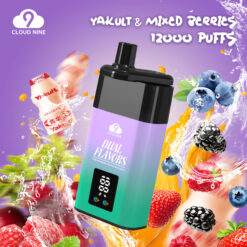 CLOUD NINE D19P 9000 Puffs Disposable – 10ml Capacity, 500mAh Battery, 1.0Ω Mesh Coil, 13W Output