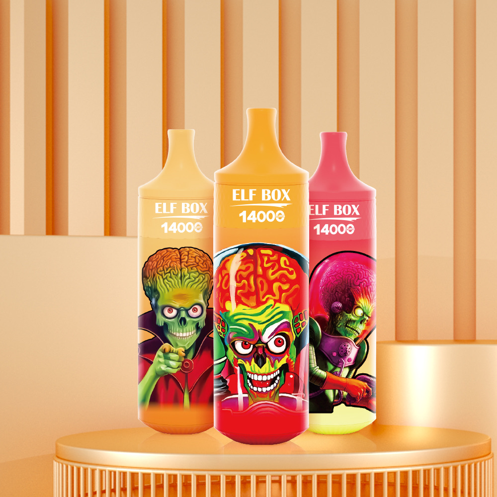 ELF BOX 14000 Puffs Disposable Vape – 25ml, 1.0Ω Mesh Coil, 18250 Battery, Type-C Rechargeable Disposable