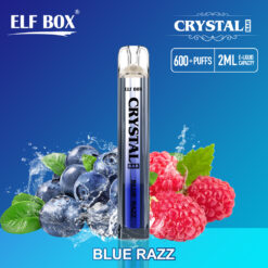 ELF BOX Crystal Bar 600 Puffs Disposable Vape – 2ml, 1.6Ω Coil, 500mAh, Lightweight Disposable Vape