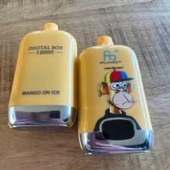 ELF BOX Fumot Digital Box 12000 Puffs Disposable Vape – Mesh Coil, Rechargeable, LED Screen