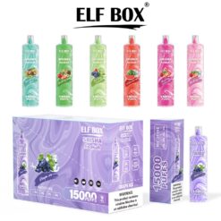 ELF BOX LS 15000 Puffs Disposable Vape – Mesh Coil , Rechargeable Type-C Hookah Style