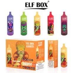 ELF BOX RGB 14000 Puffs Pro Disposable Vape – RGB Light, Mesh Coil, LED Display, Type-C Rechargeable