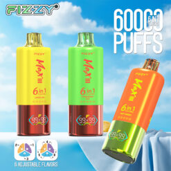 Max III 60000 Puffs Disposable Vape – Mesh Coil, 6-in-1, Rechargeable, LED Screen