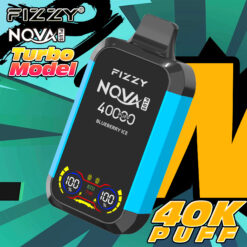 Nova Plus 40000 Puffs Disposable Vape – Mesh Coil, Adjustable Airflow, LED Display, Type-C Rechargeable