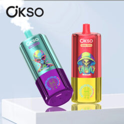 OKSO 3-in-1 70000 Puffs Disposable Vape – Triple Mesh Coil, 48ml E-Liquid, 650mAh Battery, Type-C Rechargeable, LED Display