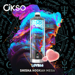OKSO Shisha Hookah Mega 50000 Puffs Disposable Vape – Triple Mesh Coil, Adjustable Airflow, Type-C Rechargeable