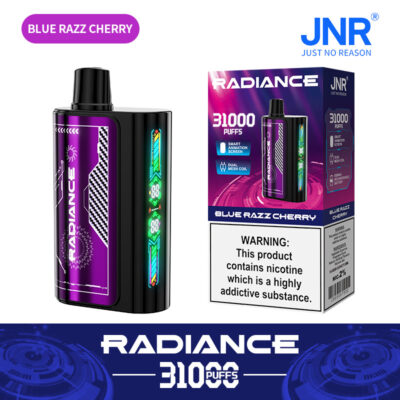 Radiance 31000 Puffs Disposable Vape – Dual Mesh Coil, 950mAh Rechargeable, Smart Animation Screen