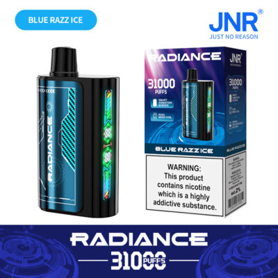 Radiance 31000 Puffs Disposable Vape – Dual Mesh Coil, 950mAh Rechargeable, Smart Animation Screen