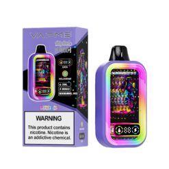 VAPME Digital 30000 Puffs Disposable Vape – 20ml, 850mAh, Mesh Coil, RGB Screen, Rechargeable