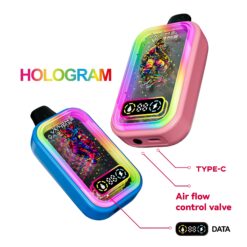 VAPME Digital 30000 Puffs Disposable Vape – 20ml, 850mAh, Mesh Coil, RGB Screen, Rechargeable